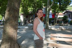mercredi 6 juillet 2016 Aurélie Giacomuzzi, membre de l'association des habitants du quartier de l'Esplanade (AHQE). Sylvain Frappat - Ville de Grenoble 2016