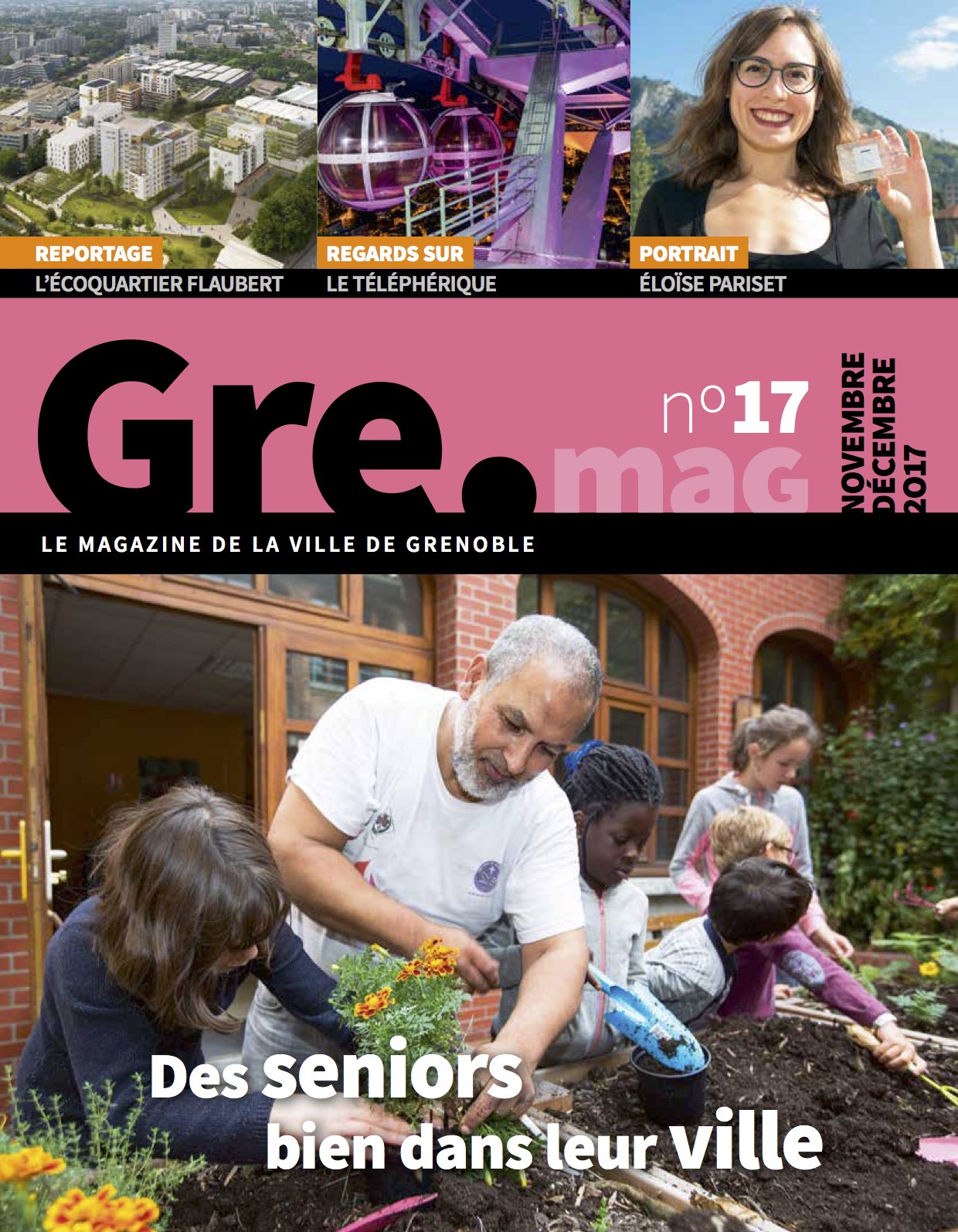Accéder au magazine : Gre.mag n° 17 novembre décembre 2017