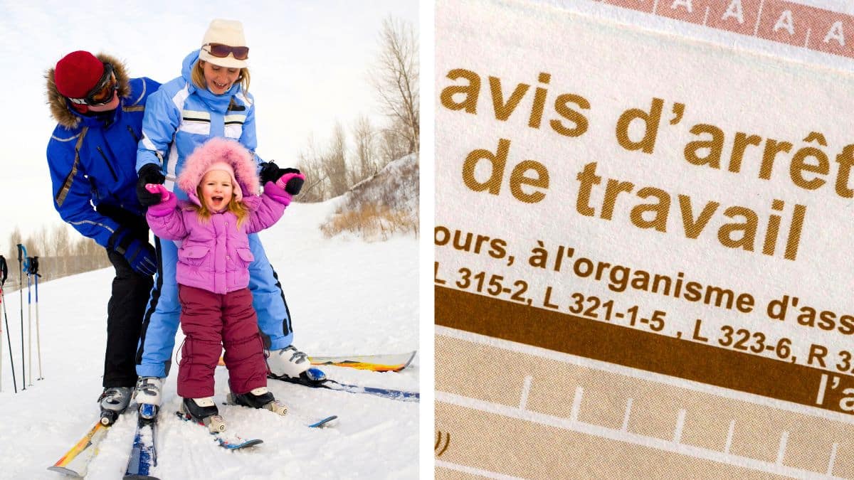 cpam arret maladie et ski
