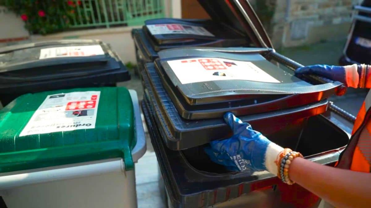les poubelles à puce