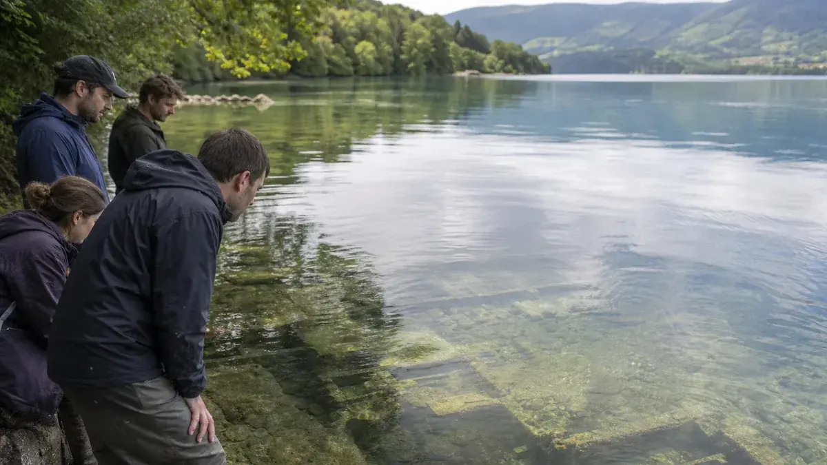 Lac de Paladru et village englouti : légende d’Ars, fouilles et découvertes archéologiques