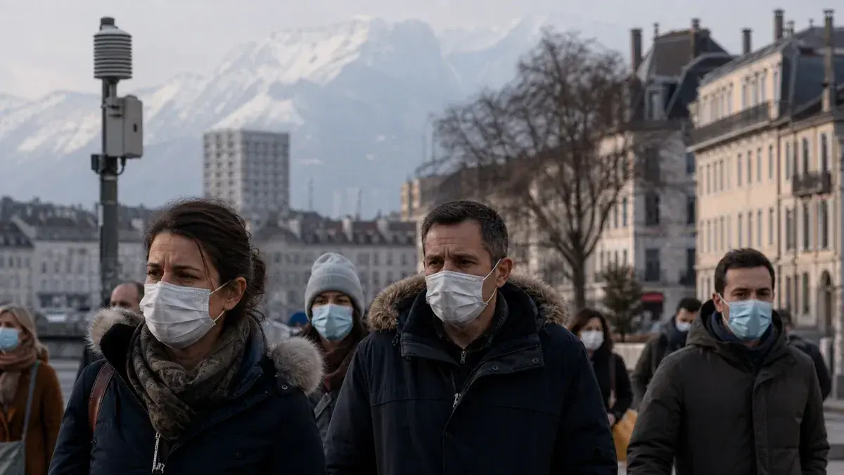 Pics de pollution à Grenoble : qualité de l’air, alertes et restrictions en vigueur
